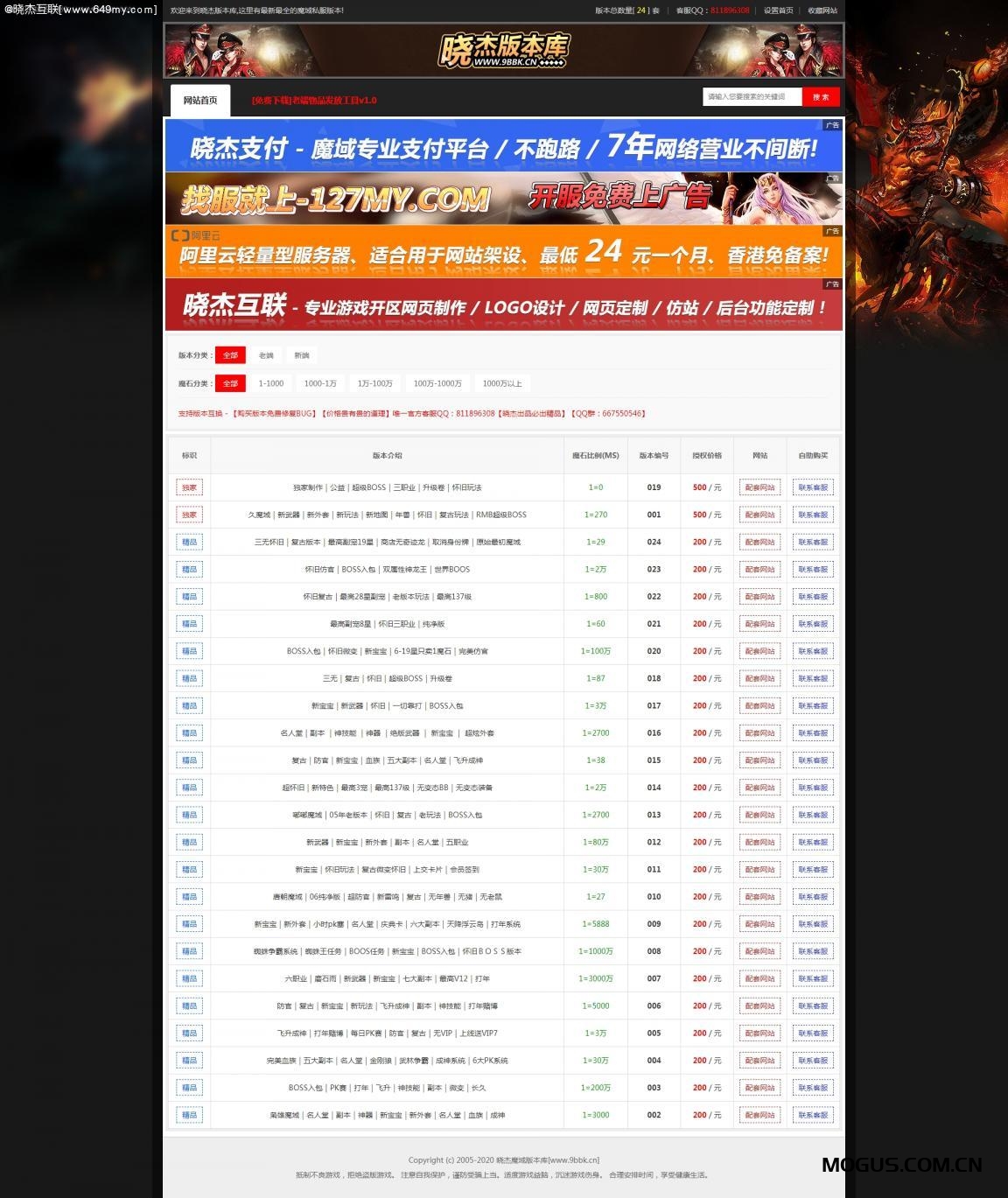 版本库程序PHP源码